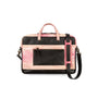 Pink Caiman & Lambskin Laptop Bag