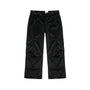 Pantalon cargo en velours noir