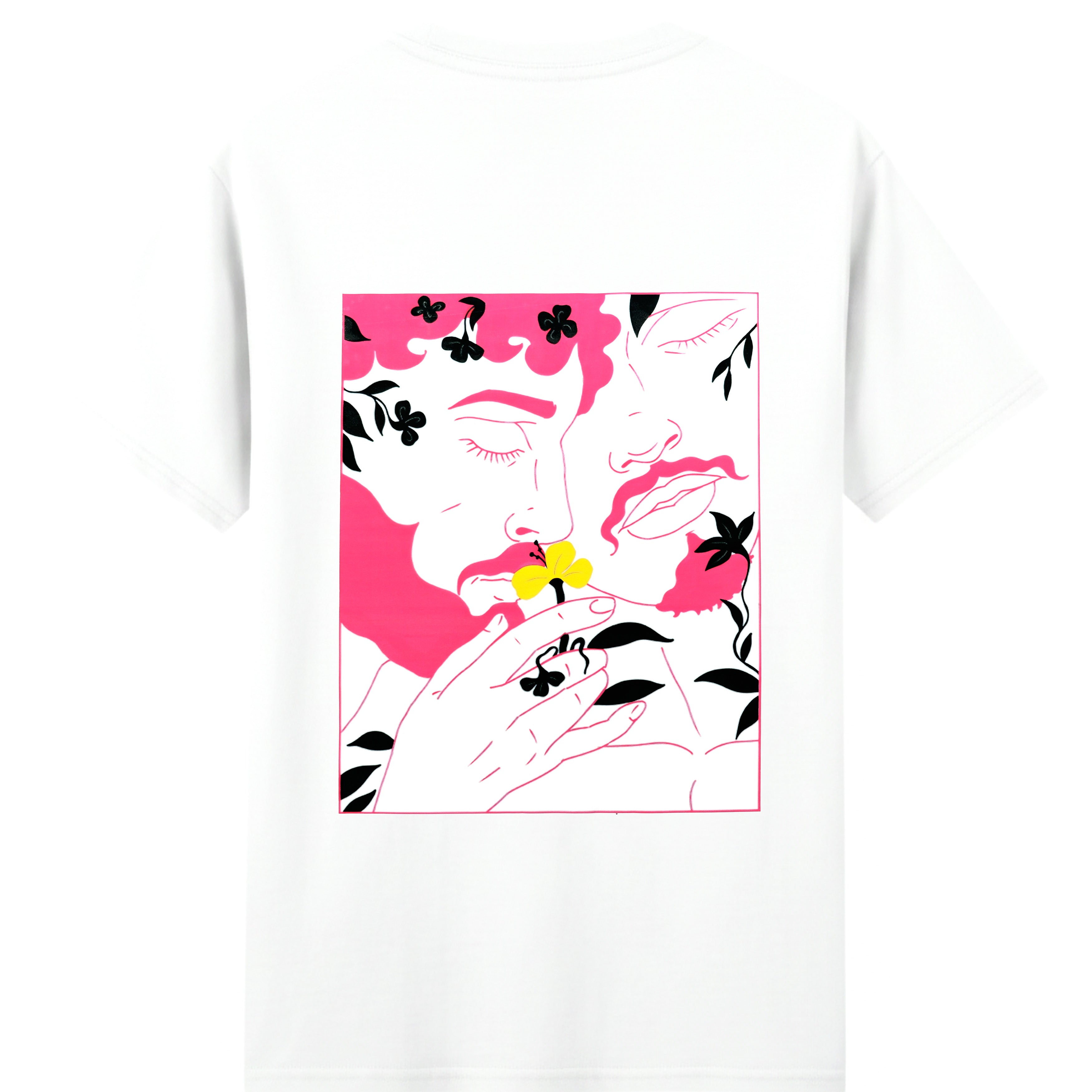 Unisex Classical Illustration T-shirt