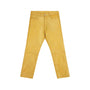 Pantalon en cuir de mouton jaune