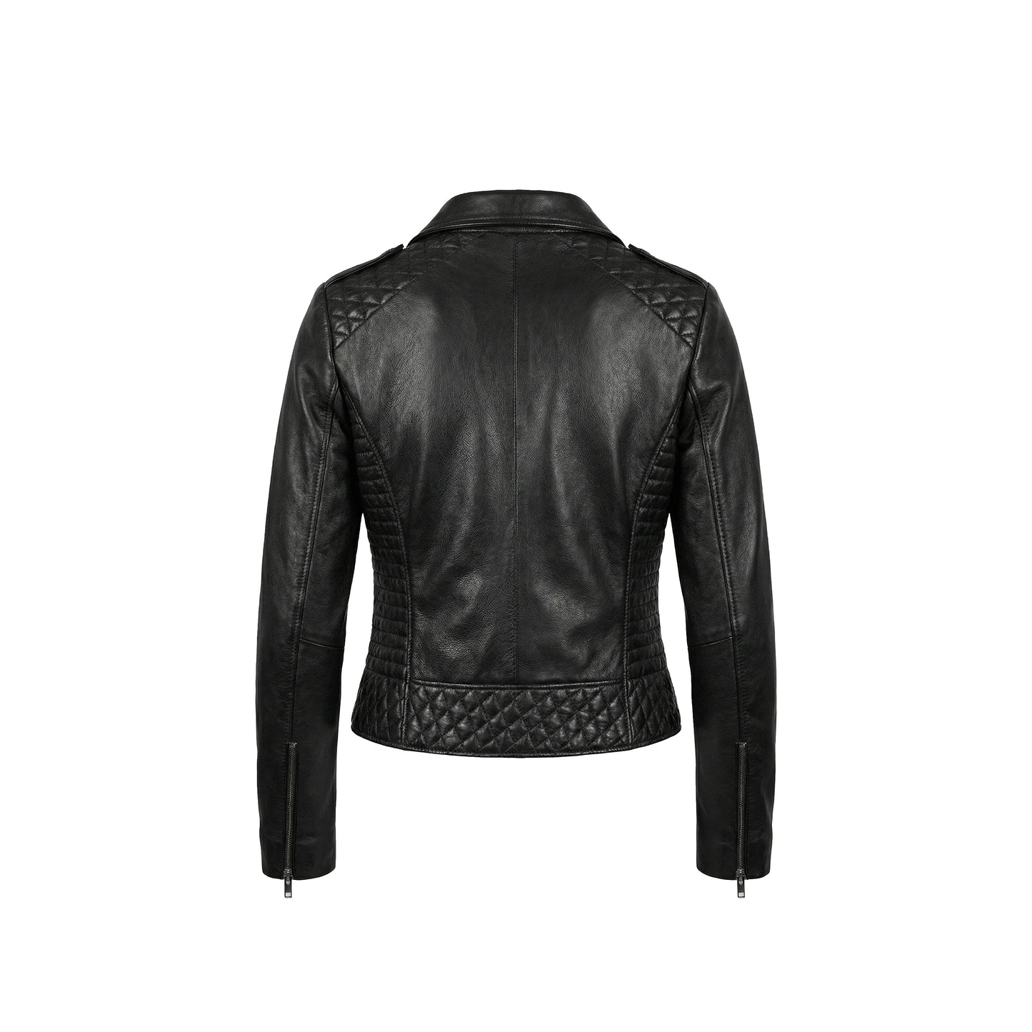 Classic Leather Biker Jacket