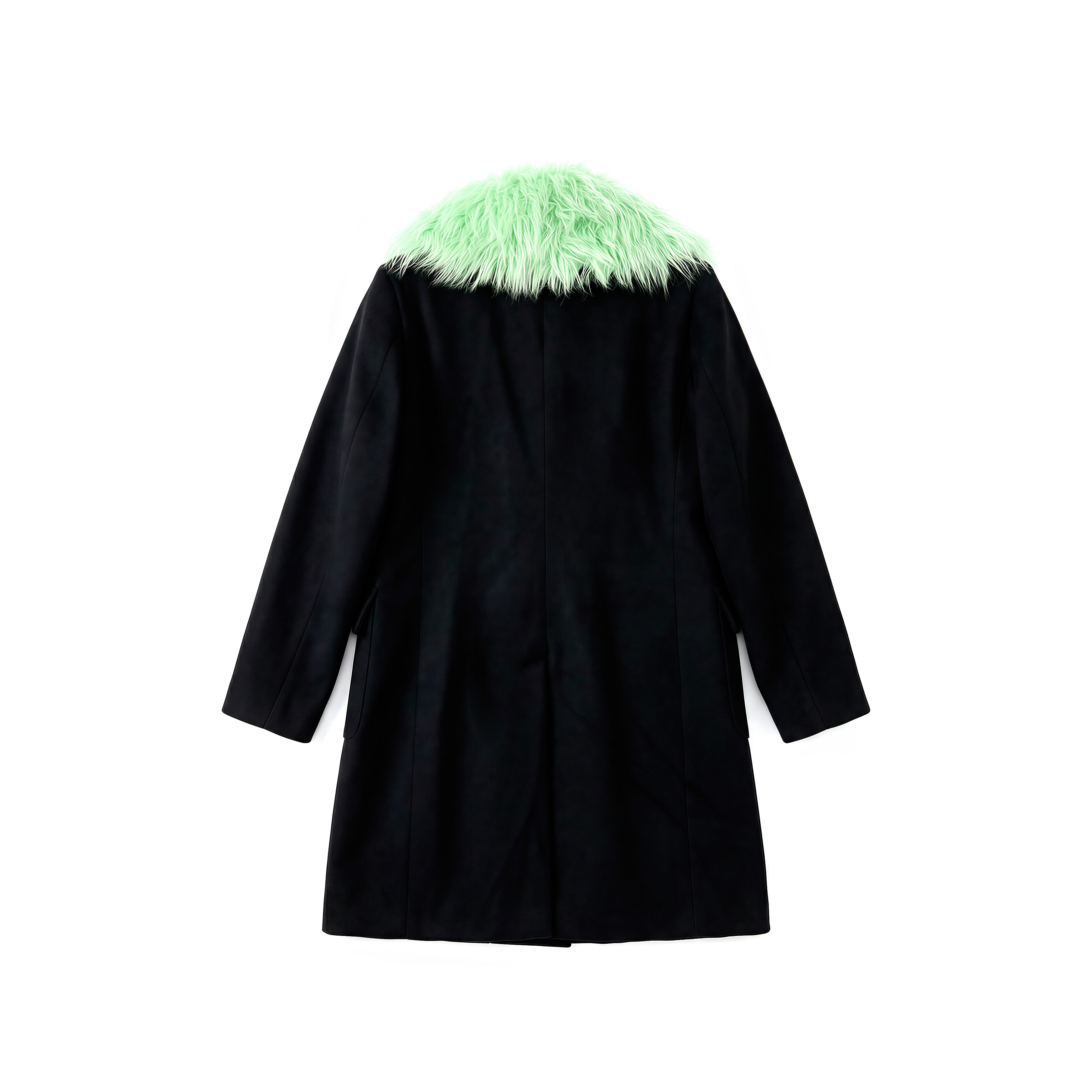 The Mint-Trimmed Overcoat