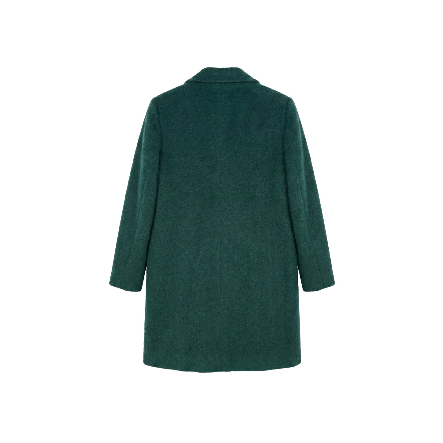 Dark green Alpaca Coat