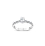 bague de fiançailles diamant solitaire-oval 1,06 carat en or blanc