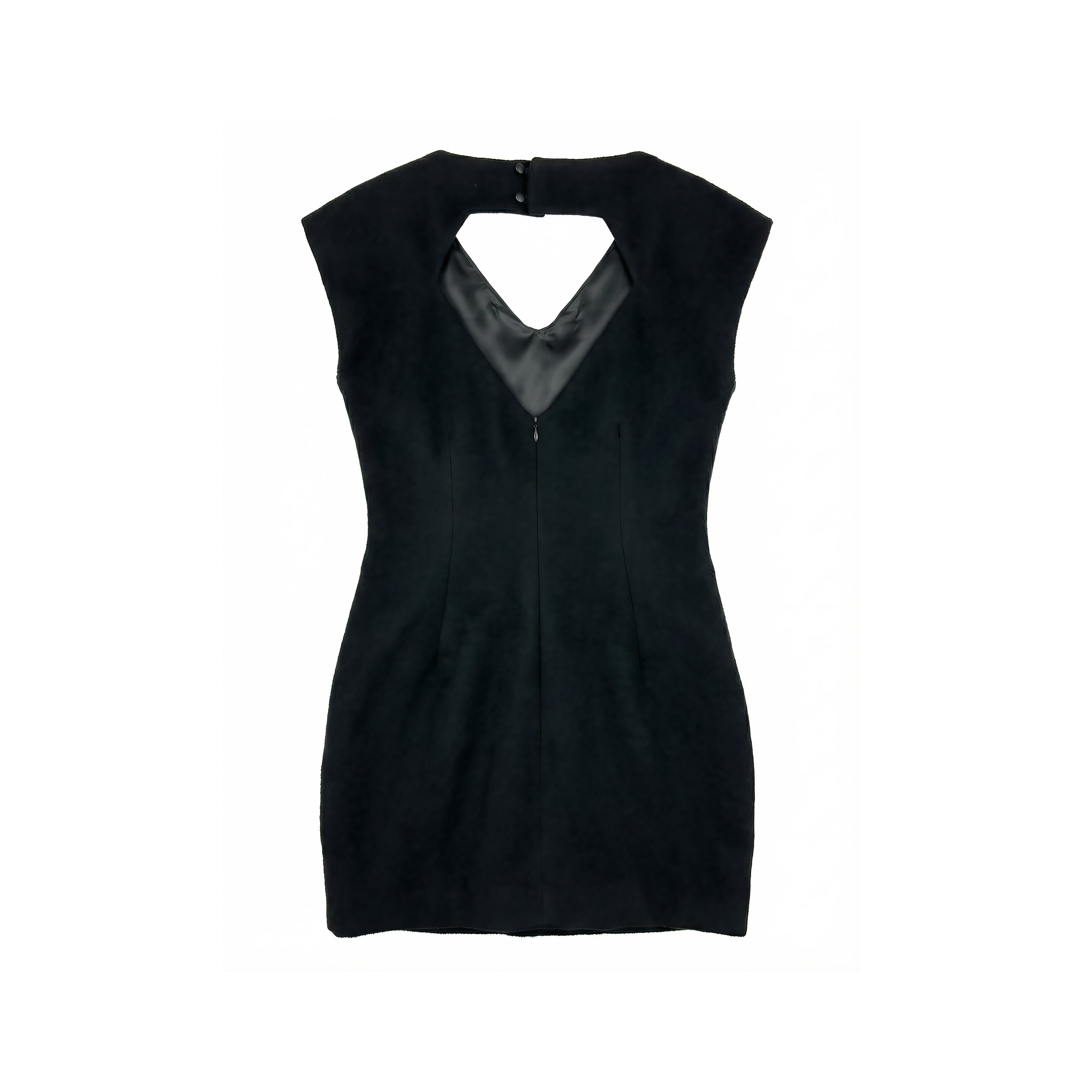 Caiman & Alpaca Checkered Mini Dress