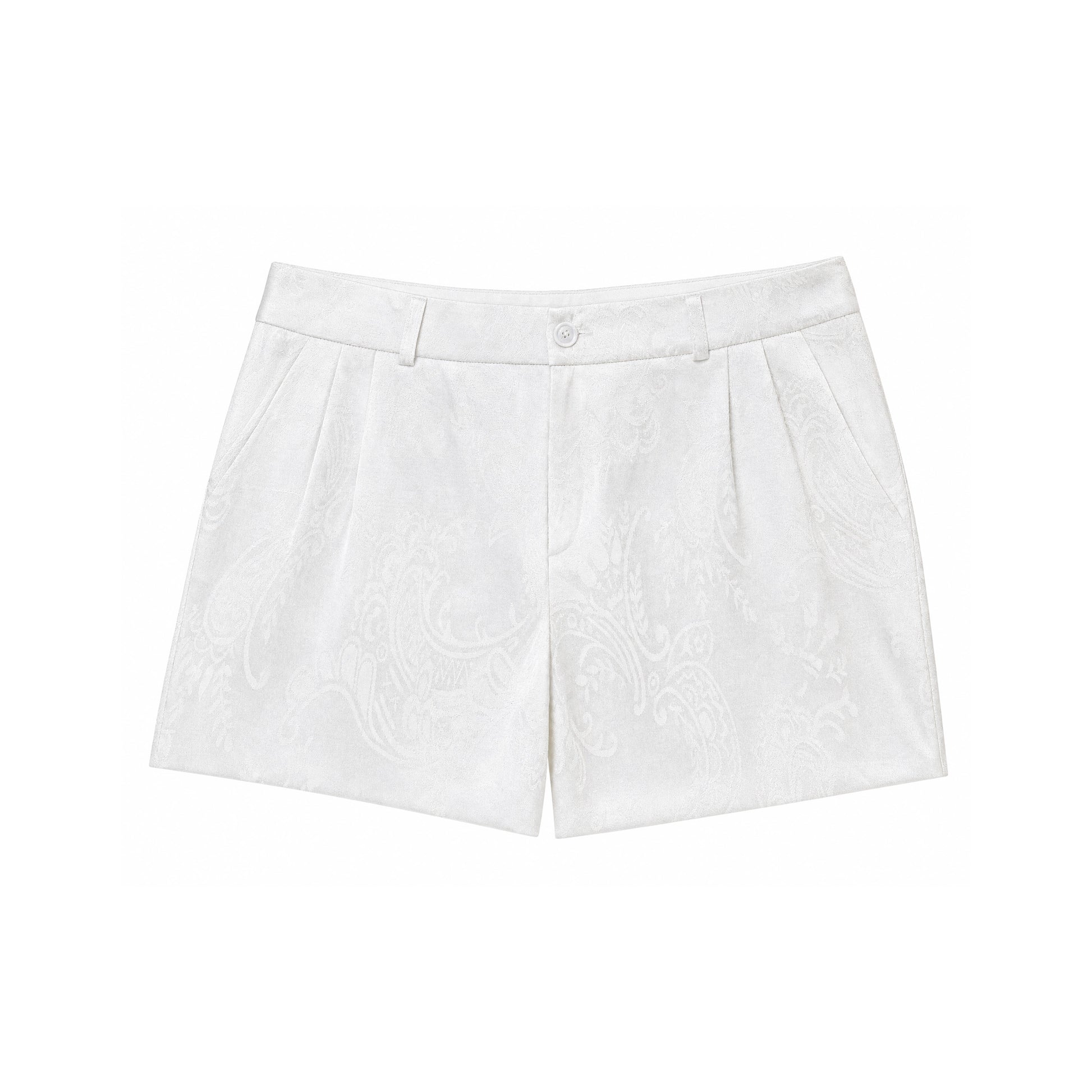 Short en Jacquard de Soie