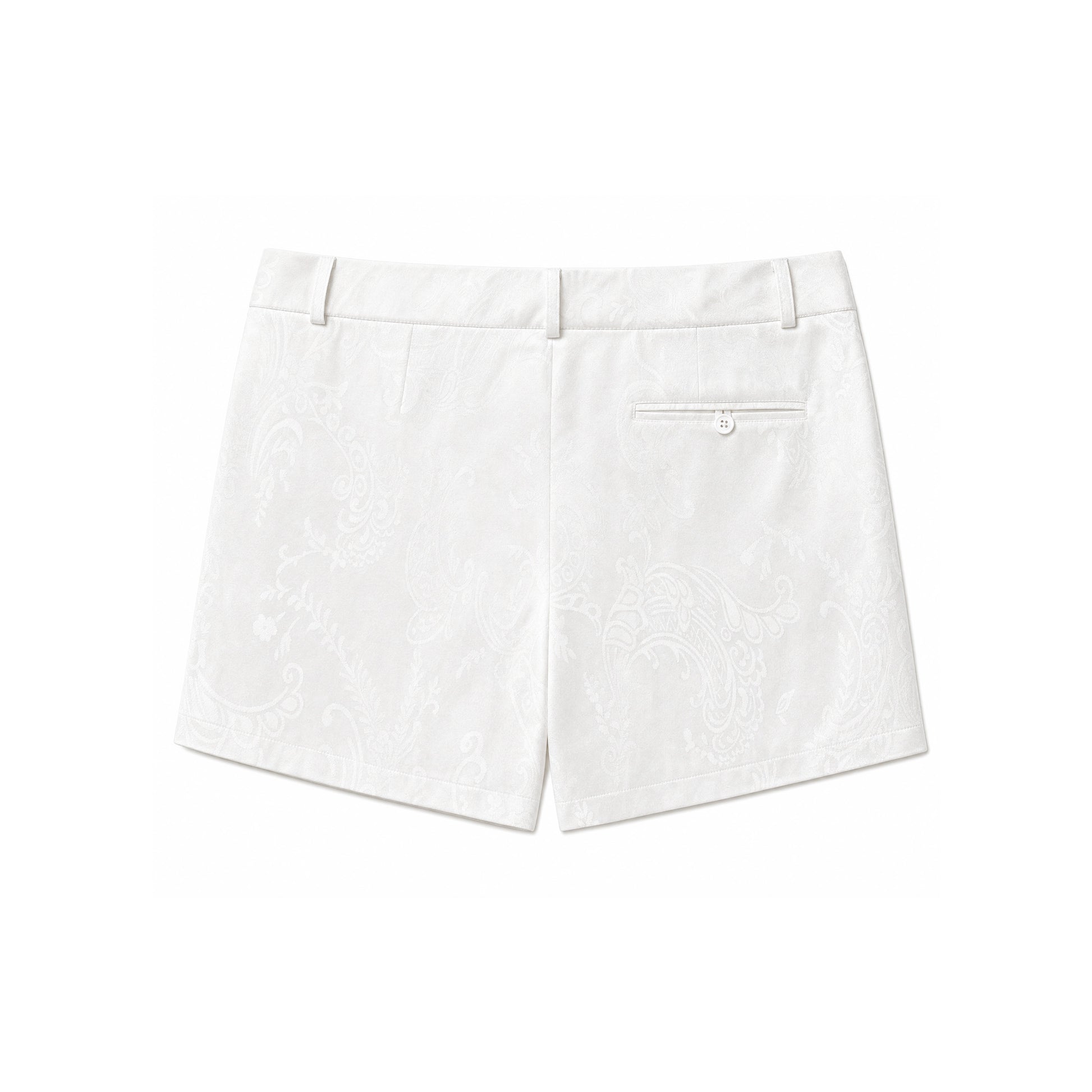 Short en Jacquard de Soie