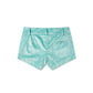 Lake Blue Velvet Mini Short