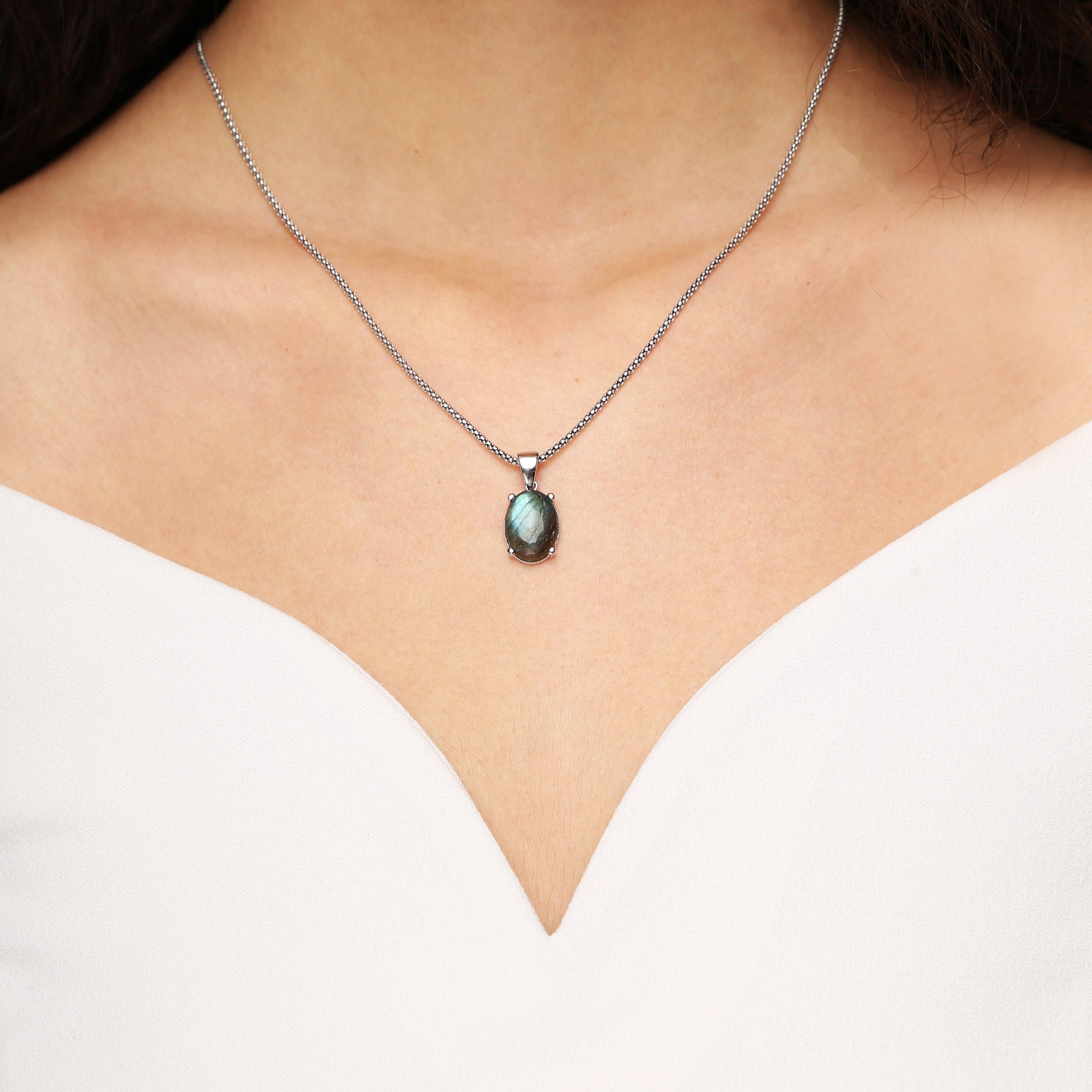 Labradorite Pendant - KIELLE OFFICIAL