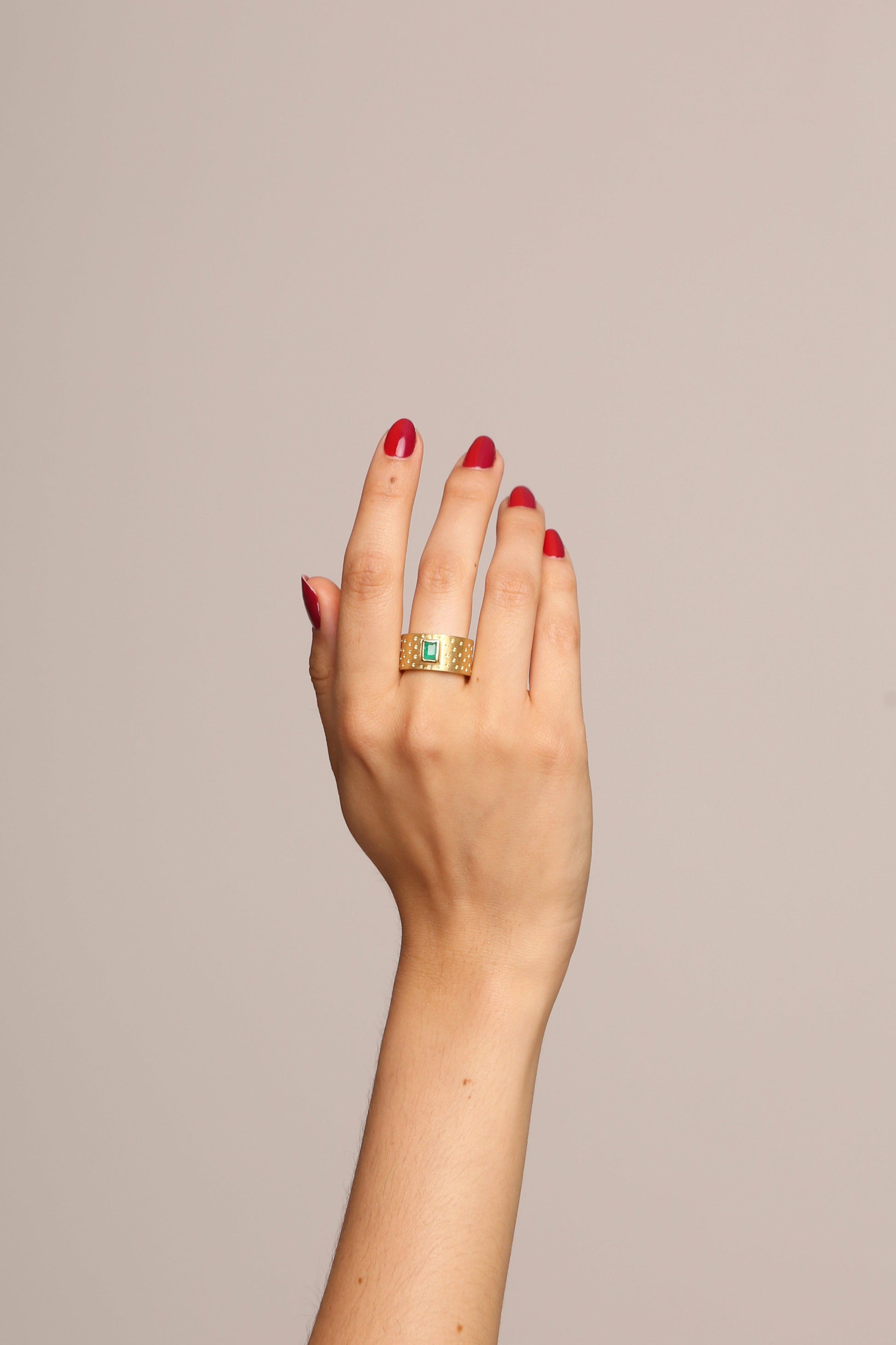 Odyr's Crown | Emerald Ring - KIELLE OFFICIAL