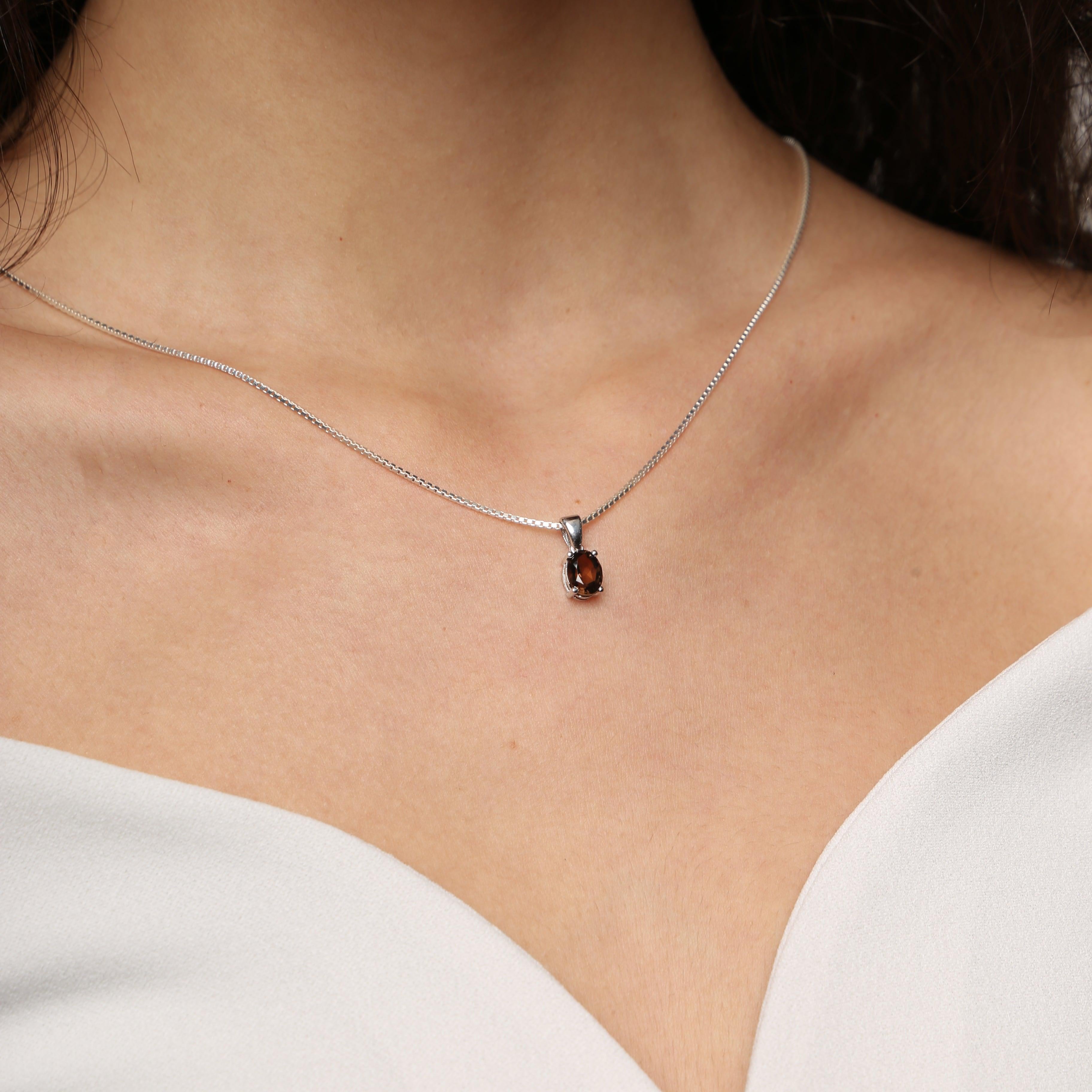 Smoky Quartz Pendant - KIELLE OFFICIAL