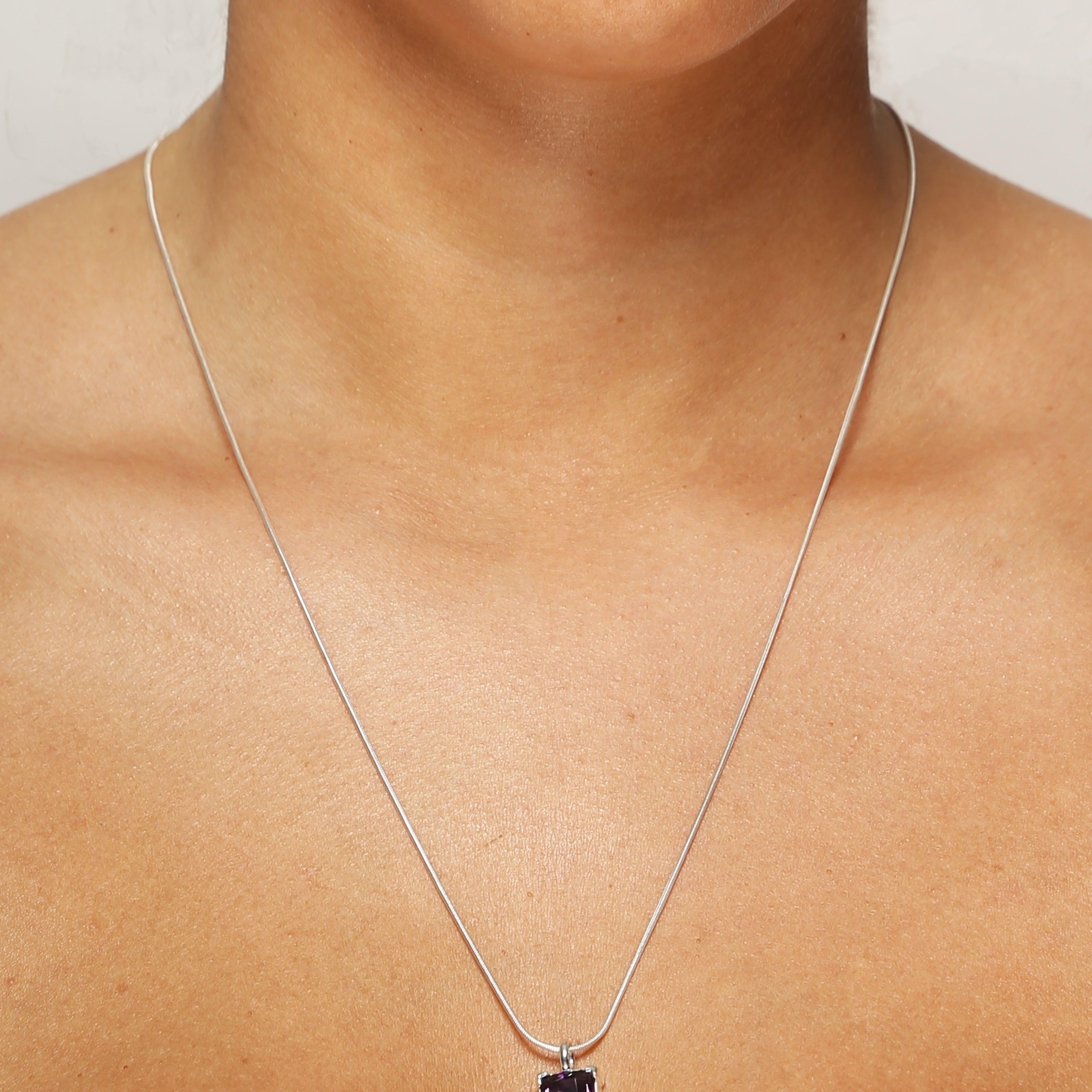 The Lavender Pendant | Amethyst Pendant - KIELLE OFFICIAL