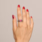 The Scarlet | Ruby Root Ring - KIELLE OFFICIAL