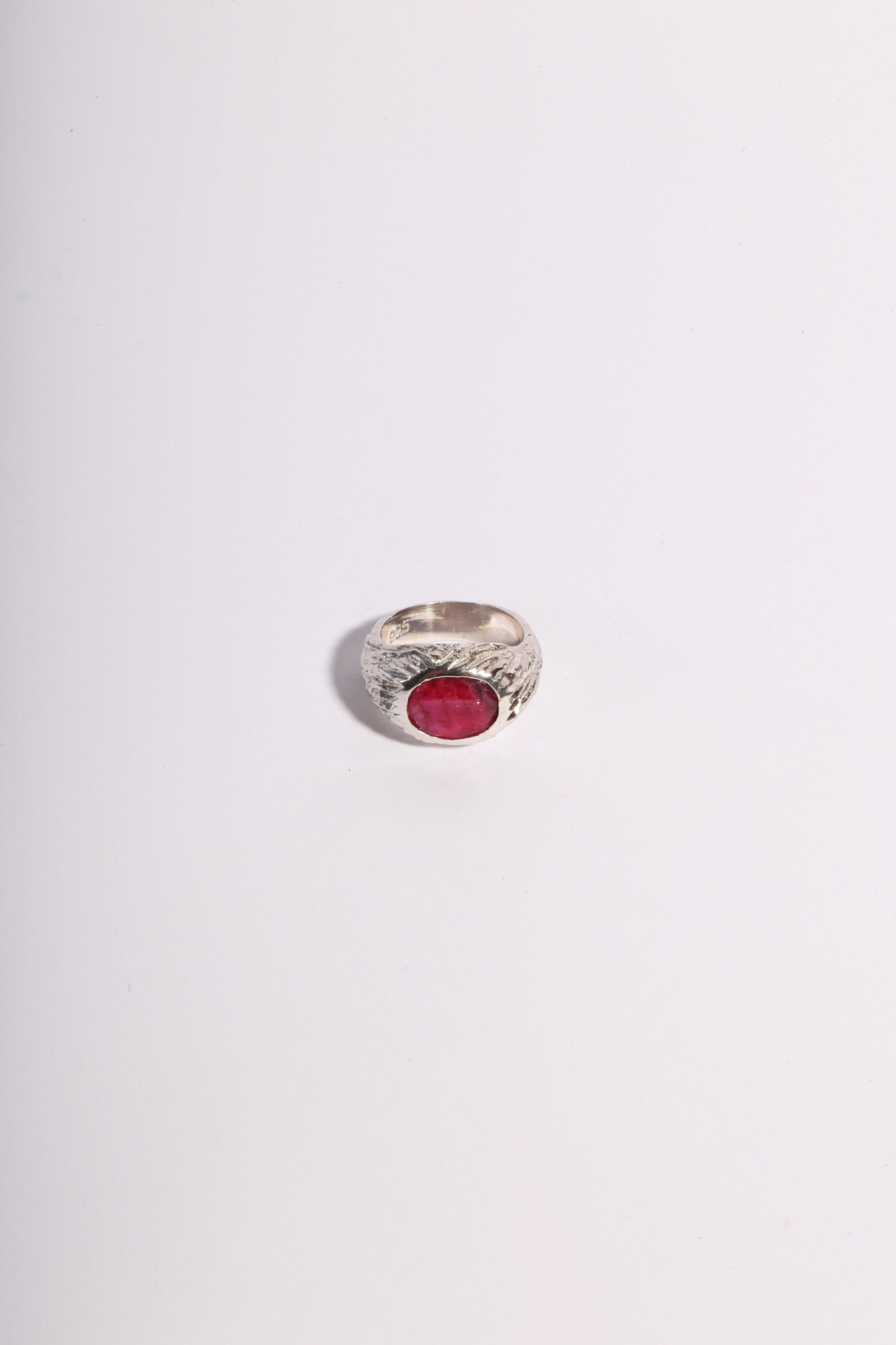 The Scarlet | Ruby Root Ring - KIELLE OFFICIAL