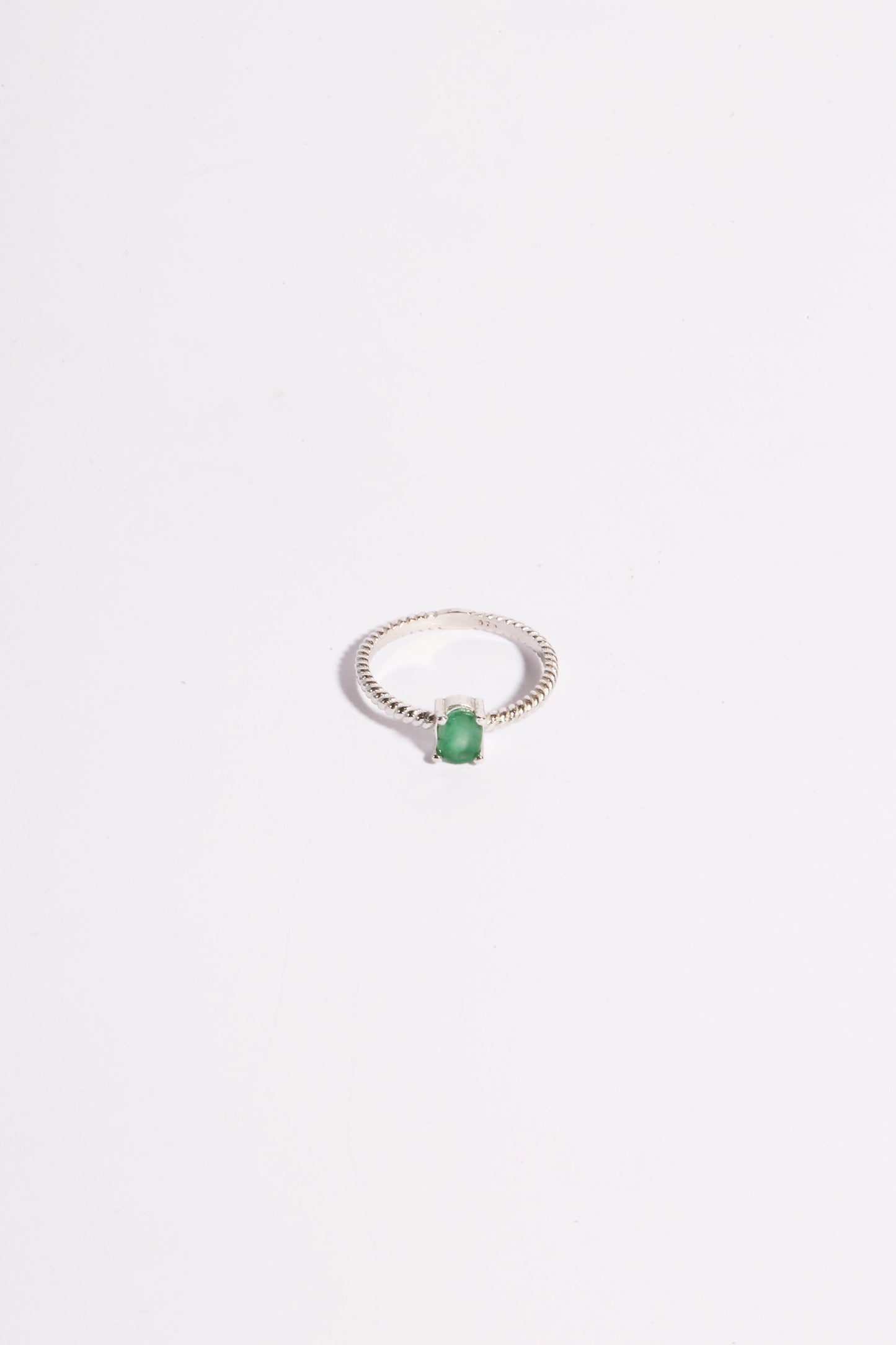 Twisted Emerald Ring - KIELLE OFFICIAL